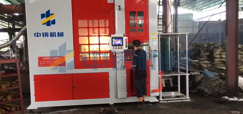 造型機(jī)鑄造視頻，操作簡(jiǎn)單，省人工